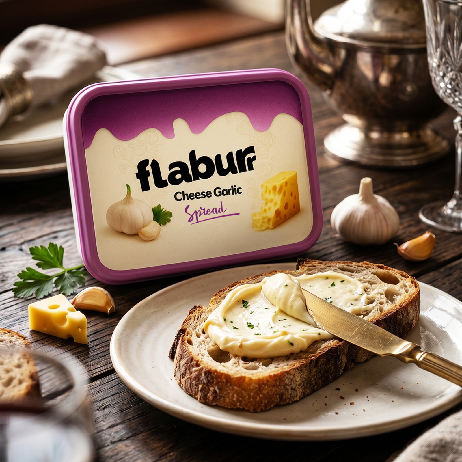 Flaburr Cheese Garlic Spread