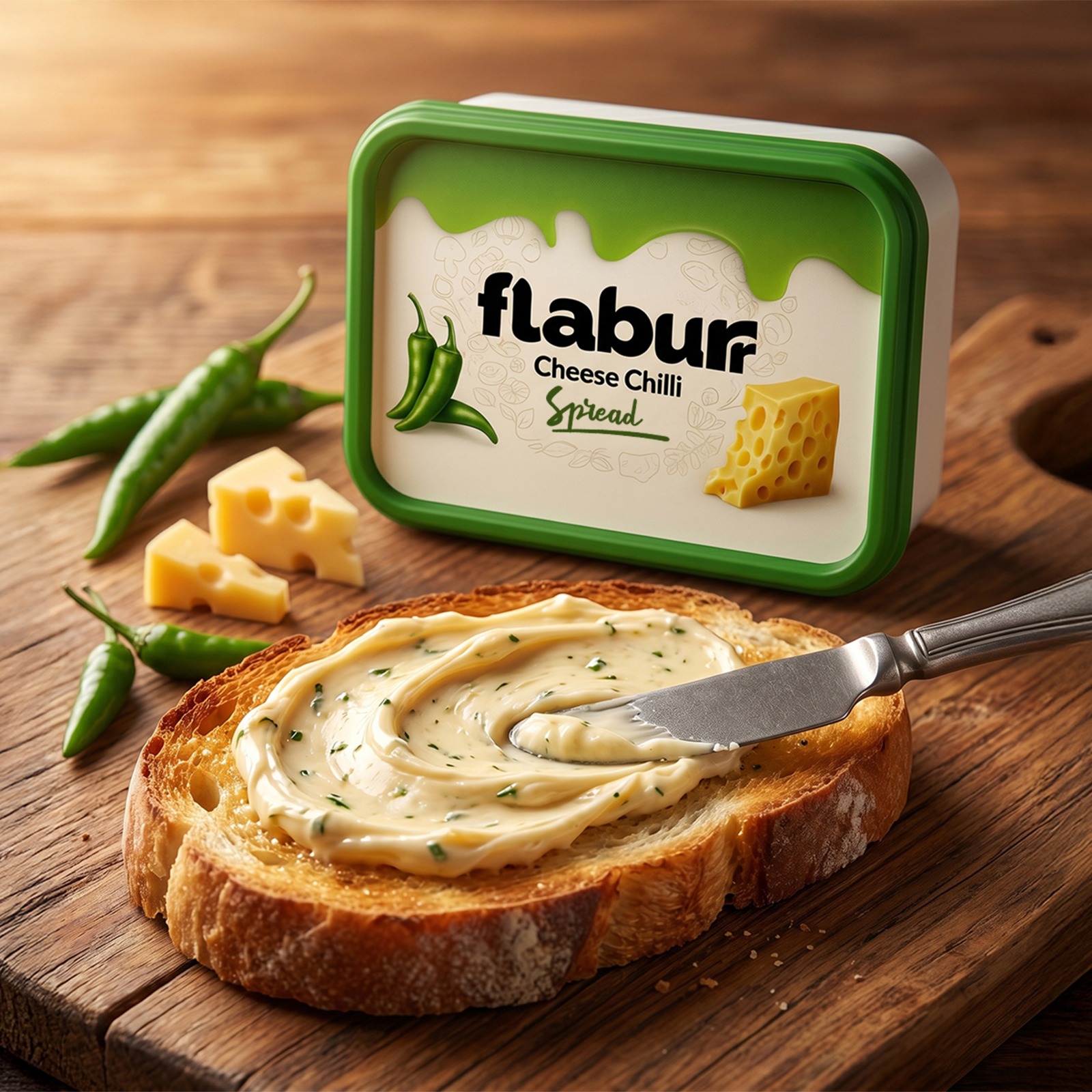 Flaburr Cheese Chilli Spread